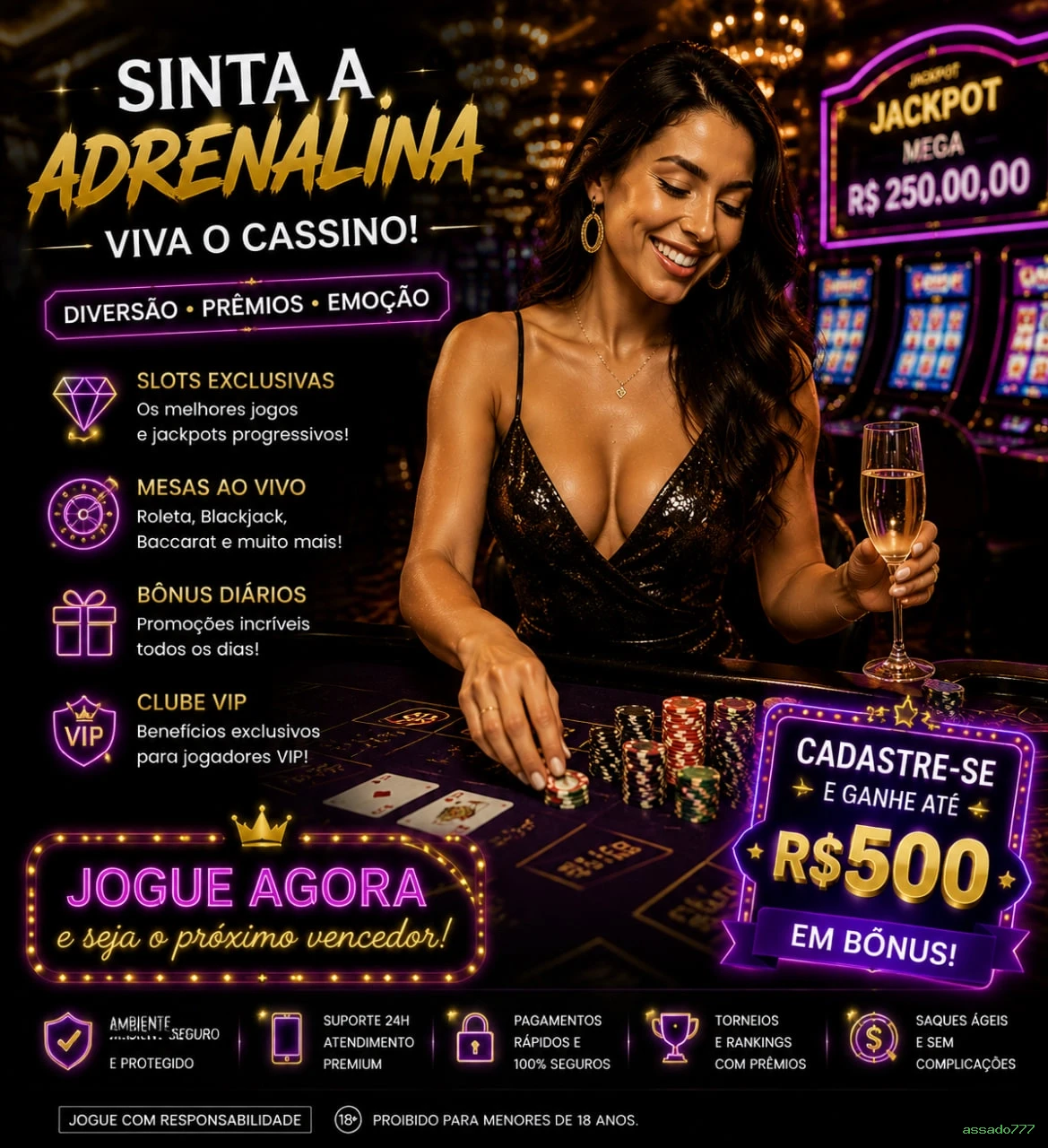 Bônus do cassino